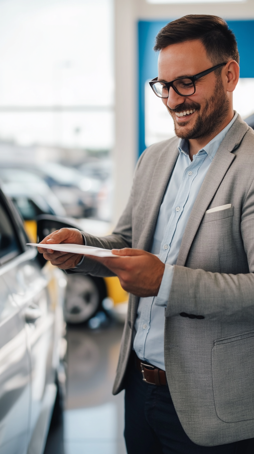 qwwrty5251_young_professional_man_receiving_temporary_car_lic_20b40002-da49-45ee-aaf5-b89e978a10b9_2